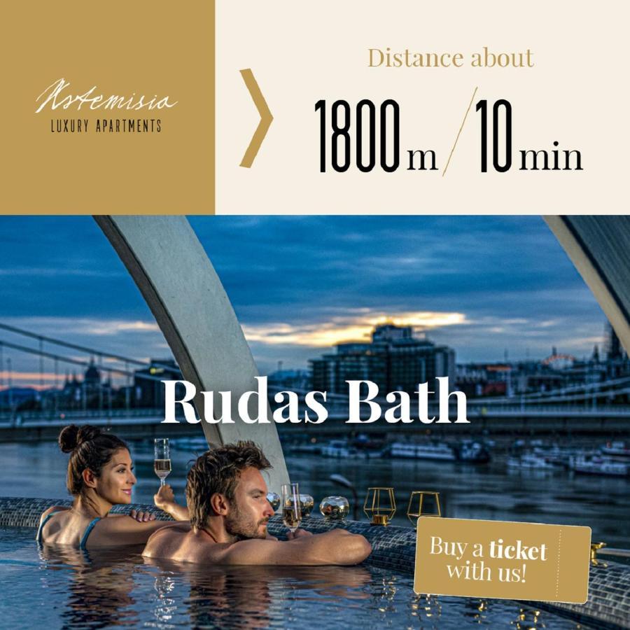 Artemisia Luxury Apartments Balcony Budapest Kültér fotó