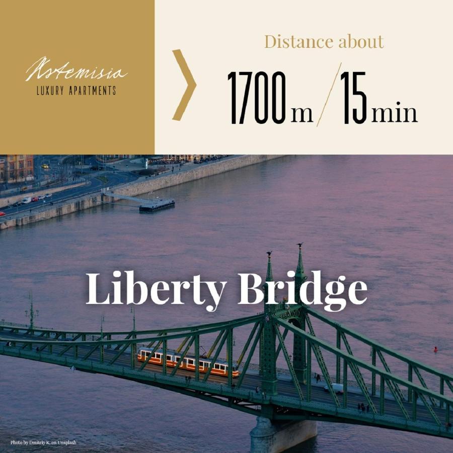 Artemisia Luxury Apartments Balcony Budapest Kültér fotó