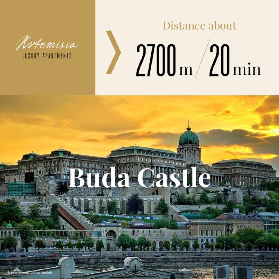 Artemisia Luxury Apartments Balcony Budapest Kültér fotó