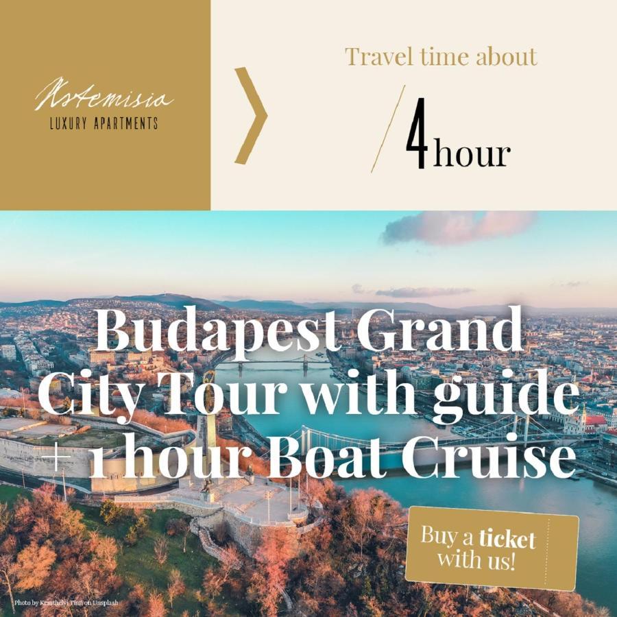 Artemisia Luxury Apartments Balcony Budapest Kültér fotó