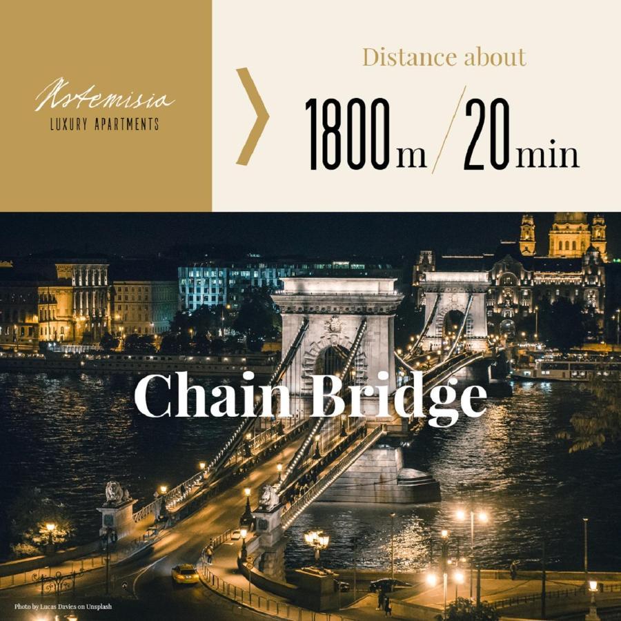 Artemisia Luxury Apartments Balcony Budapest Kültér fotó