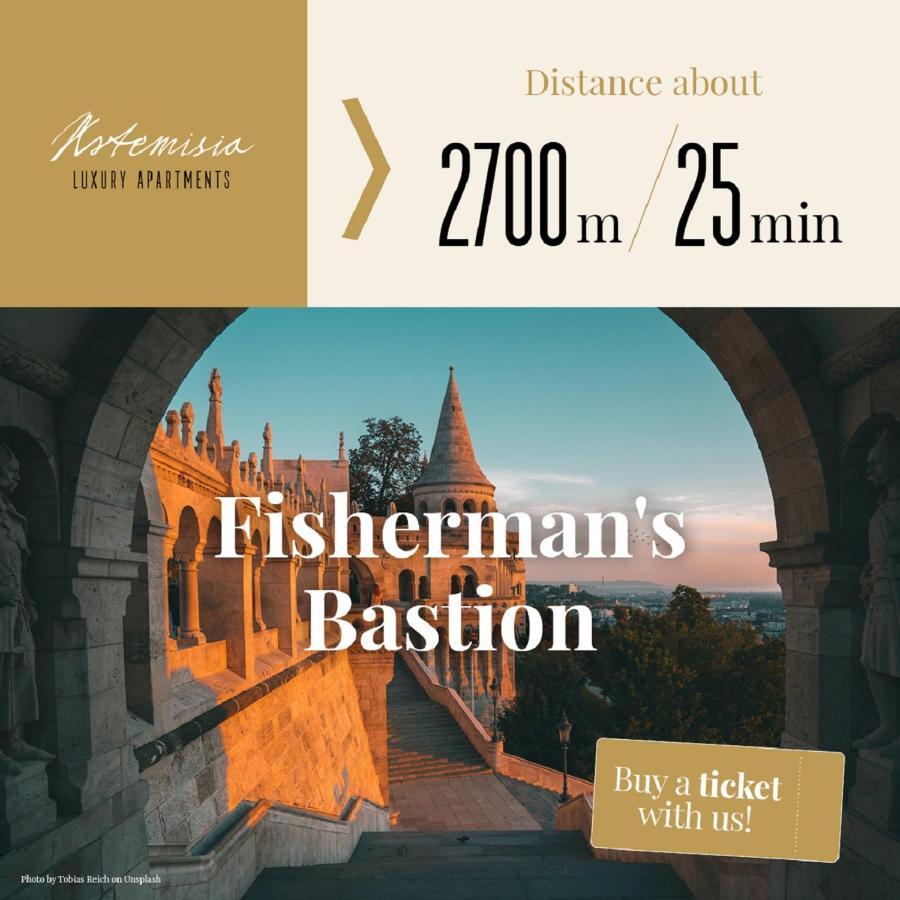 Artemisia Luxury Apartments Balcony Budapest Kültér fotó