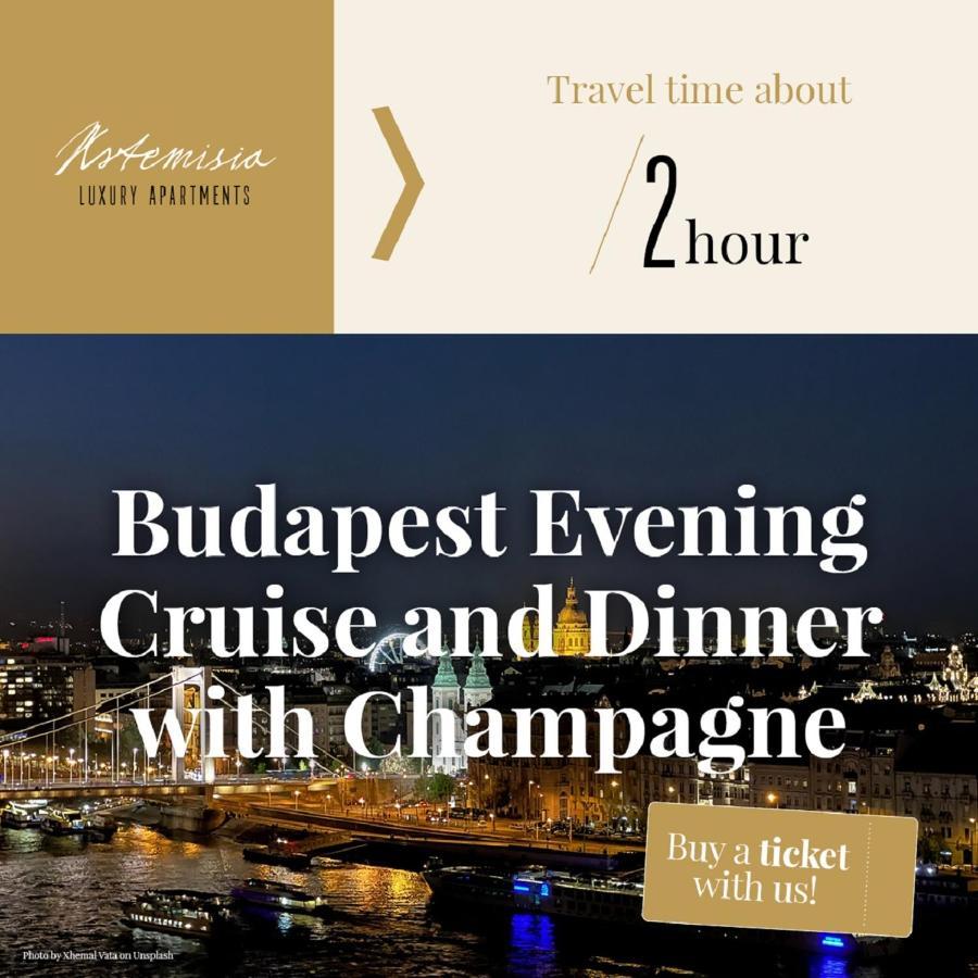 Artemisia Luxury Apartments Balcony Budapest Kültér fotó